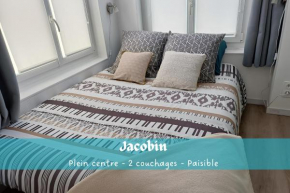 Jacobin-centre ville-paisible-2 couchages